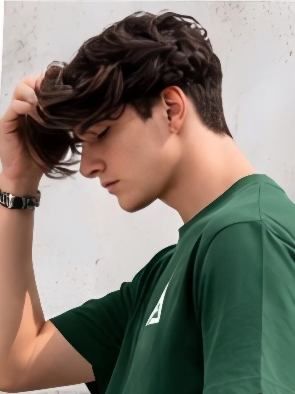 TEXTURED POLO | HUNTER GREEN